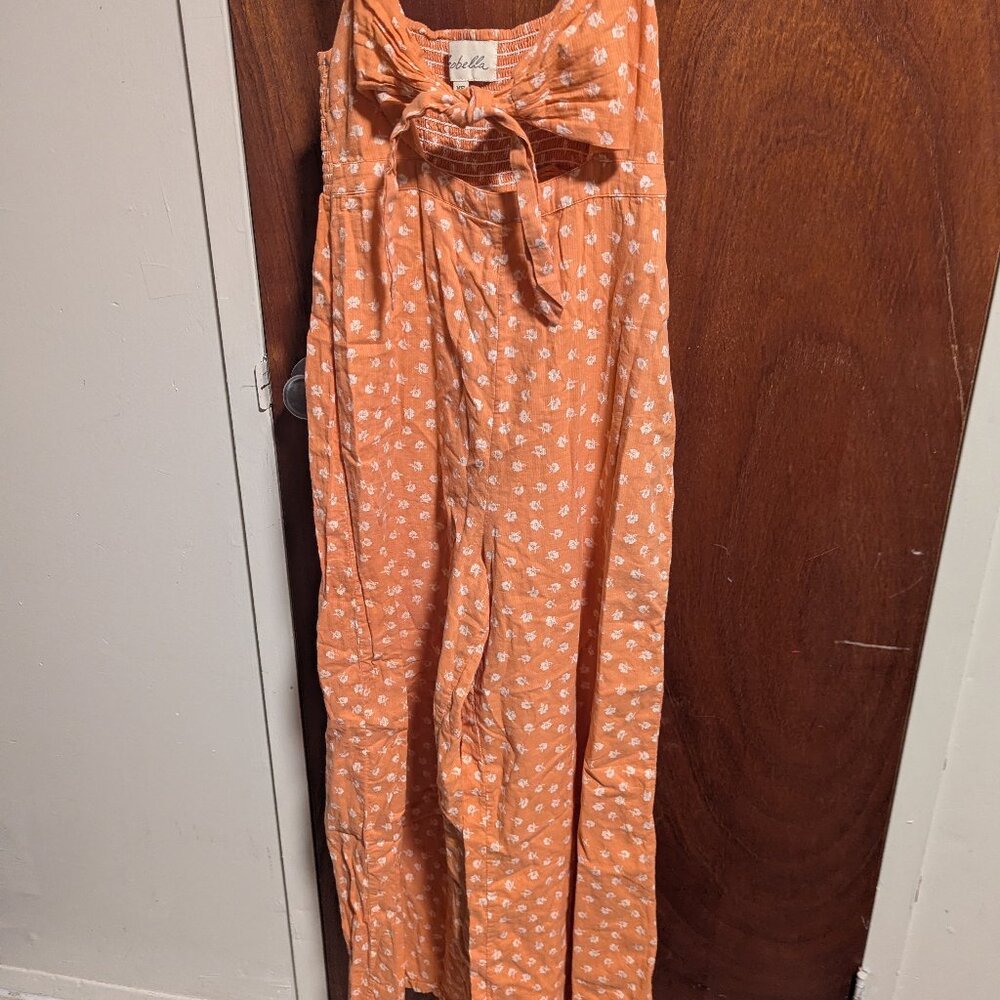 cleobella orange romper/jumpsuit